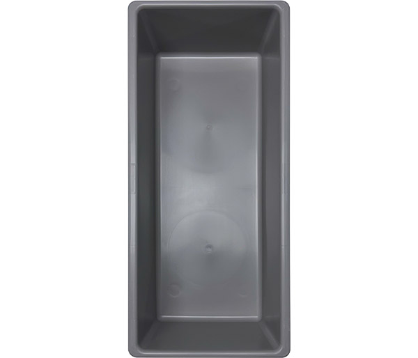 10 Tall gray without cup PP top view