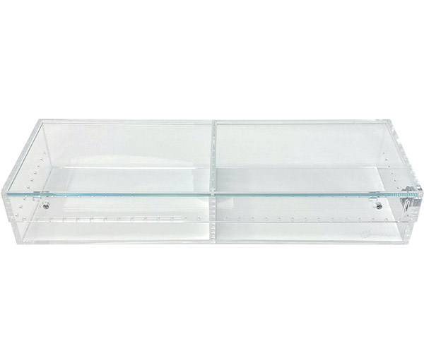 ARS  Clear 2 Compartment Display