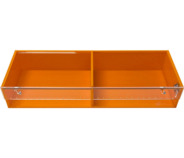 ARS  Orange 2 Compartment Display