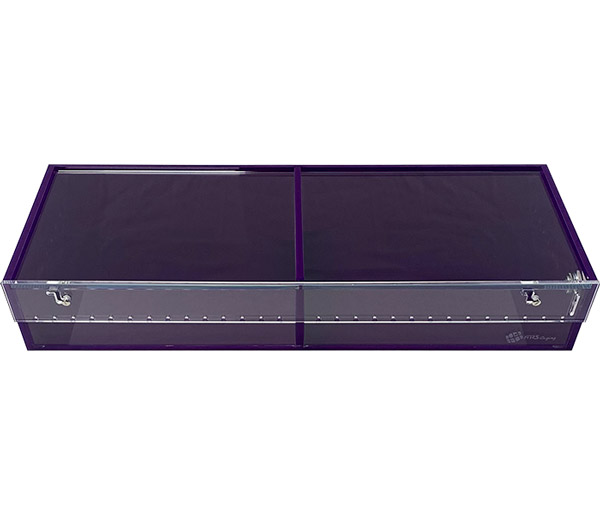 ARS  Purple 2 Compartment Display