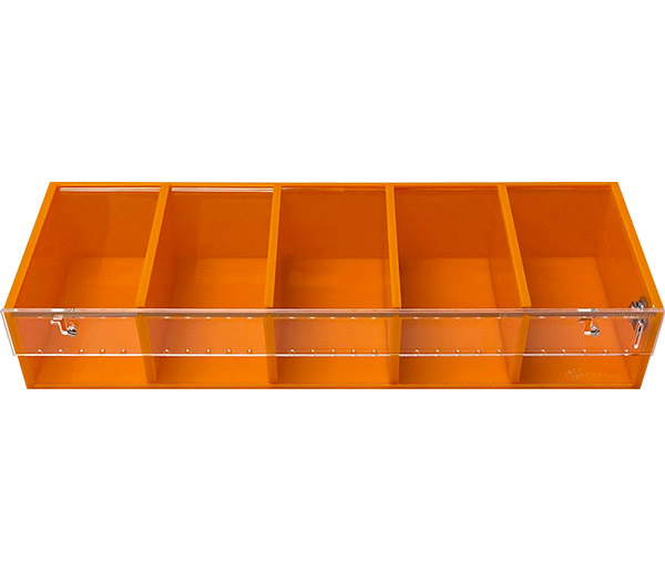 ARS  Orange 5 Compartment Display