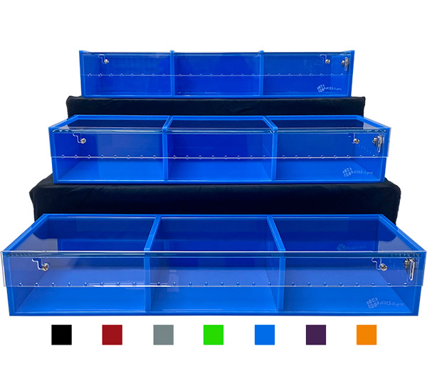 ARS blue.jpg 3-Tier Color Acrylic Setup