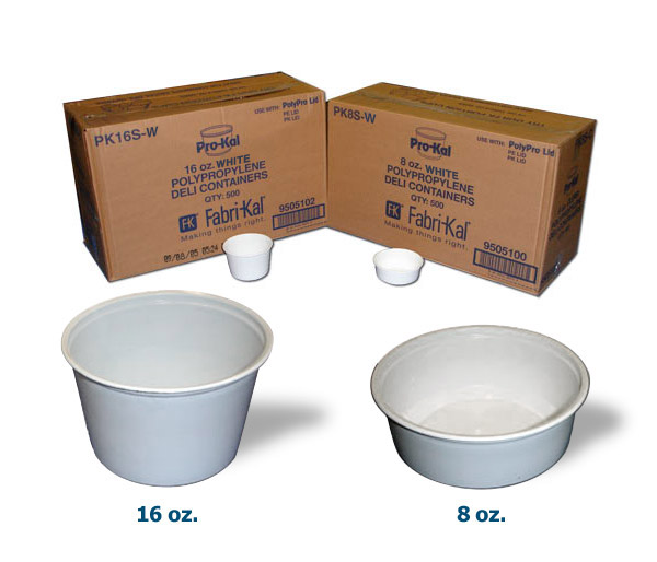 8deli 8oz Deli Cups 500/case